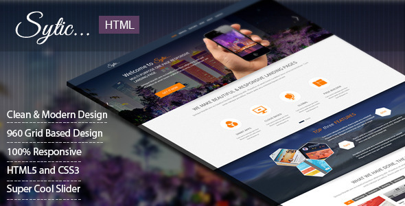 Sytic - One-Page Responsive Multipurpose Template