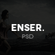 Enser - Creative Photography .PSD Template - ThemeForest Item for Sale