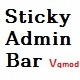 Sticky Admin Bar (Vqmod-Opencart) - CodeCanyon Item for Sale
