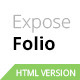Expose Folio - Multipurpose HTML Template - ThemeForest Item for Sale