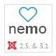 Nemo White Premium Joomla Template - ThemeForest Item for Sale