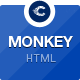 Monkey - One Page Music Band Parallax Responsive - ThemeForest Item for Sale