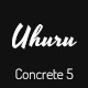 Uhuru - Responsive Multi-Purpose Concrete5 Theme - ThemeForest Item for Sale