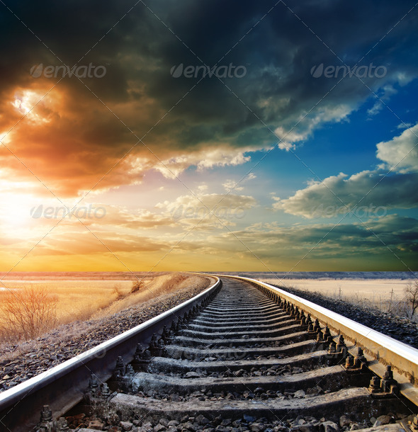 railway to horizon