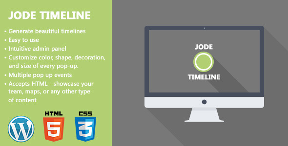 JoDe Timeline - Flexible Content Timeline - CodeCanyon Item for Sale