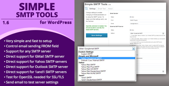 Simple SMTP Tools