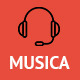 Musica Musical Joomla Premium Template - ThemeForest Item for Sale