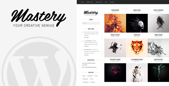 Mastery - Portfolio WordPress Theme - Portfolio Creative