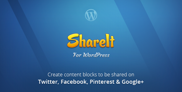 ShareIt - Shareable Content Snippets for WordPress - CodeCanyon Item for Sale