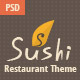 Sushi | Restaurant PSD - ThemeForest Item for Sale