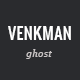 Venkman - A Clean, Modern Ghost Theme - ThemeForest Item for Sale