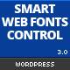 Smart Web Fonts Control - CodeCanyon Item for Sale