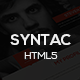 Syntac - Premium Personal Portfolio HTML5 Template - ThemeForest Item for Sale