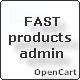 Fast Product Admin for OpenCart - CodeCanyon Item for Sale