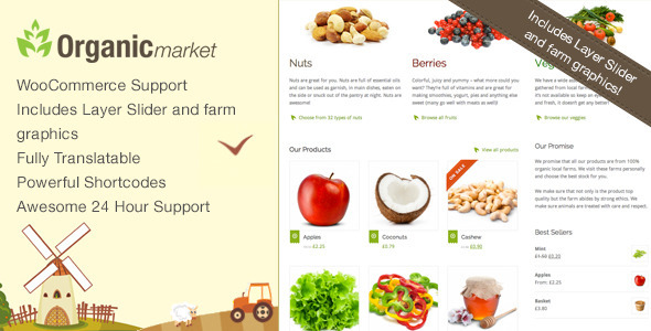 Organic Market - Friendly Ecommerce