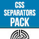 CSS Separators Pack - CodeCanyon Item for Sale