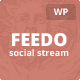 Feedo - WordPress Social Feed &amp; Stream - CodeCanyon Item for Sale