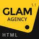 Glam Agency - One Page Responsive HTML5 Template - ThemeForest Item for Sale