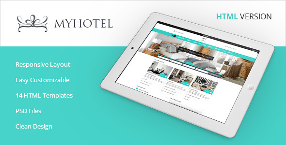 My Hotel - Online Hotel Booking Template - Travel Retail