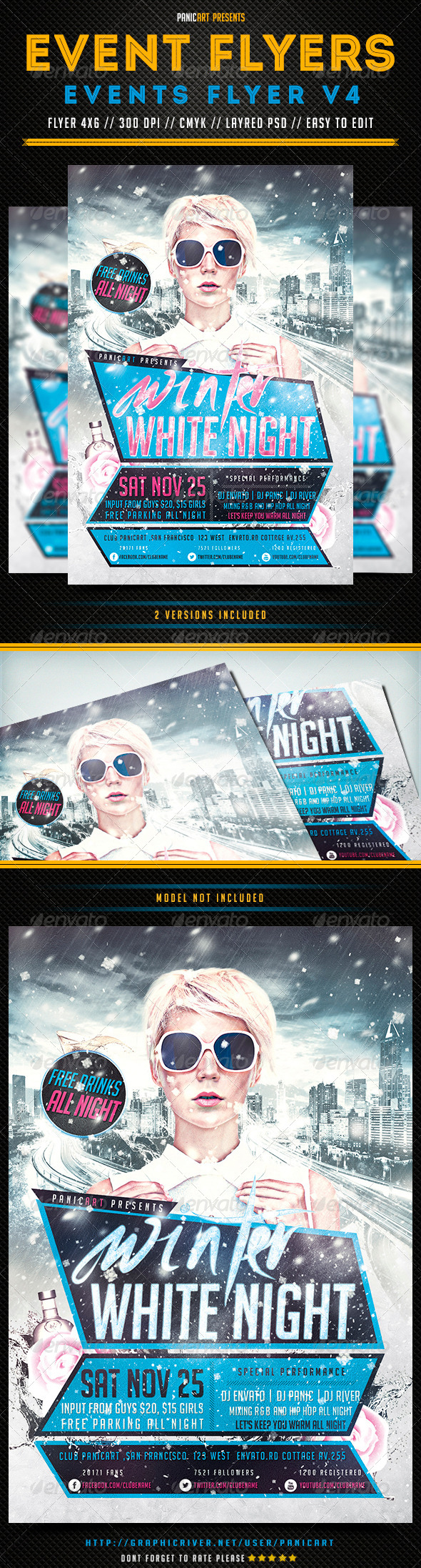 Event Flyers PSD Template V4 (Flyers)
