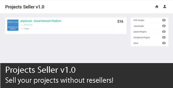 Projects Seller v1.0 - Pay to download - CodeCanyon Item for Sale