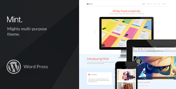 Mint - Mighty Multi-Purpose WordPress Theme - Corporate WordPress