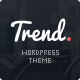 Trend - Flat &amp; Clean WP Theme + PageBuilder - ThemeForest Item for Sale