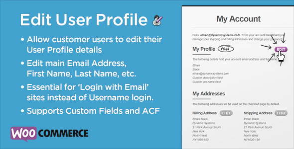 WooCommerce Advanced Edit Customer User Profile - CodeCanyon Item for Sale