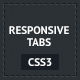 CSS3 Responsive Tabs - CodeCanyon Item for Sale