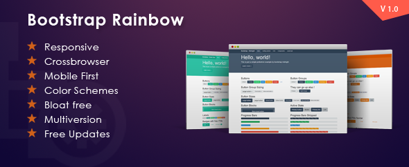 Bootstrap - Rainbow - CodeCanyon Item for Sale