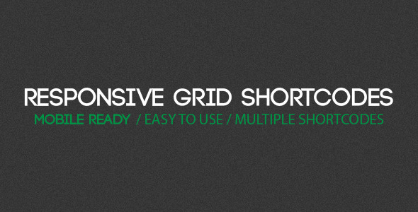Responsive Grid Shortcodes for WordPress - CodeCanyon Item for Sale