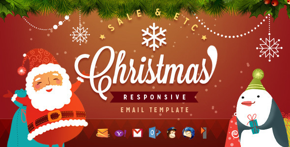 Christmas - Responsive Email Template - Email Templates Marketing