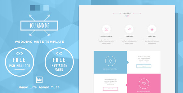 You and Me - Wedding Muse Template