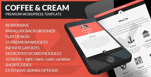 Coffee & Cream | Multipurpose WordPress Theme - Creative WordPress