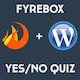 Fyrebox Yes/No Quiz WordPress Plugin - CodeCanyon Item for Sale