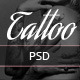 Ink Tattoo Studio - One Page Portfolio Template - ThemeForest Item for Sale