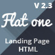 Flatone Sales and Marketing Landing Page - ThemeForest Item for Sale