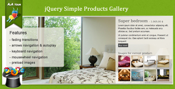 jQuery Simple Product Gallery - CodeCanyon Item for Sale