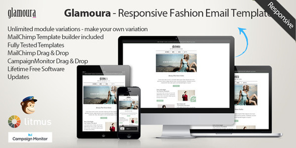 Glamoura - Responsive Fashion Email Template