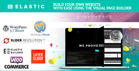 Elastic WordPress Theme and Page Builder - Business Corporate