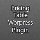 Wordpress Pricing Table Generator with Paypal - CodeCanyon Item for Sale