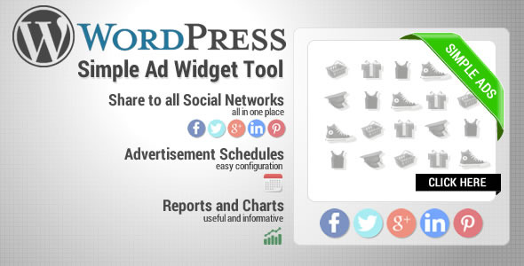 Wordpress Simple Ads Widget Tool - CodeCanyon Item for Sale