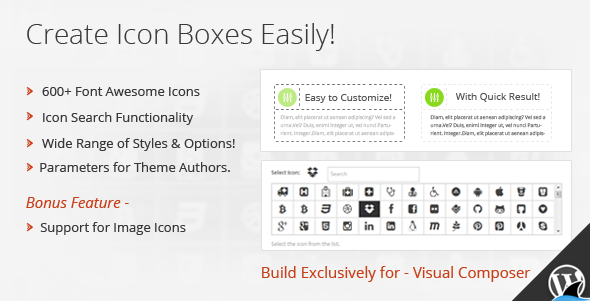 Icon Box for Visual Composer - CodeCanyon Item for Sale