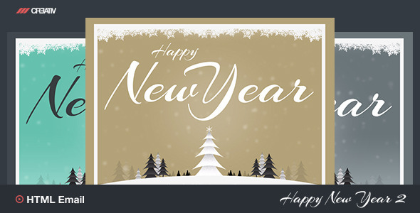 Happy New Year 2 - Responsive Email