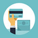 Online Banking Flat Icons