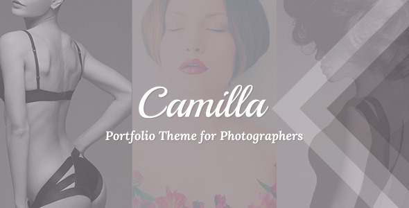 Camilla - Horizontal Fullscreen Photography Theme! - Photography Creative