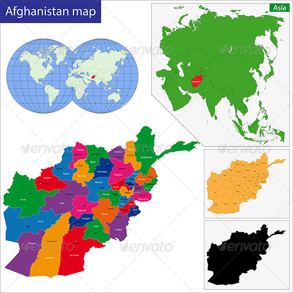clipart afghanistan map - photo #34
