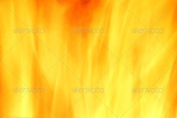 Fire yellow abstract background
