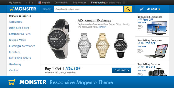 Responsive opencart themes free download