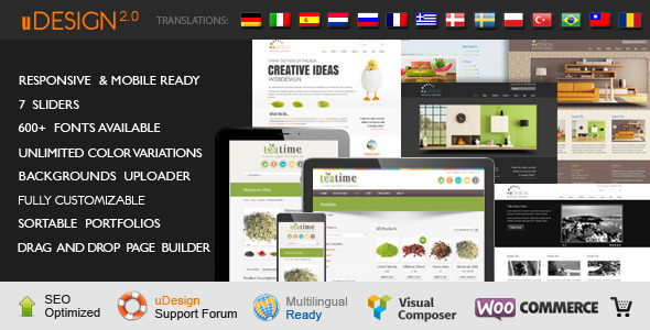 U-Design WordPress Theme - Business Corporate